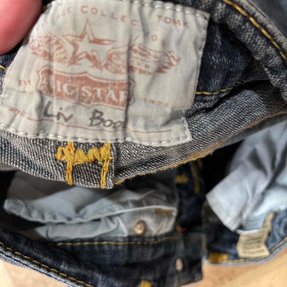 Gently used Big Star Liv Bootcut 25XL (36 inseam)